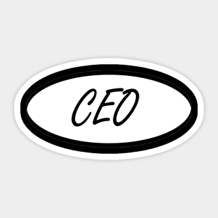 ceo Sticker